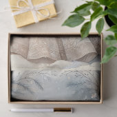 Celestial Winter Angel Lantern of Peace Seidenpapier (Geschenk)