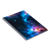 Celestial Wirbel von Stars Individuelle Name Notizblock (Rechte Seite)