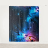 Celestial Wirbel von Stars Wall Art Wandteppich (Vorderseite)