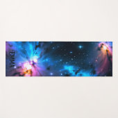 Celestial Wirbel von Sternen Individuelle Name dua Yogamatte (Vorderseite (Horizontal))