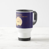 Celestial Wisdom Blue Travel Mug Reisebecher (VorderseiteRechts)