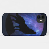 Celestial Wolf Case-Mate iPhone Hülle (Rückseite (Horizontal))