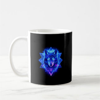 Celestial Wolf • Cosmic Energy Guardian Throw Mug Kaffeetasse