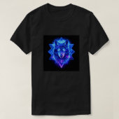 Celestial Wolf • Cosmic Energy Guardian Throw T-Shirt (Design vorne)