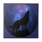 Celestial Wolf Fliese (Vorderseite)