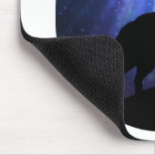 Celestial Wolf Mousepad (Ecke)