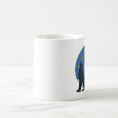 Celestial Wolf Mystical Art Einladung Kaffeetasse (Mittel)