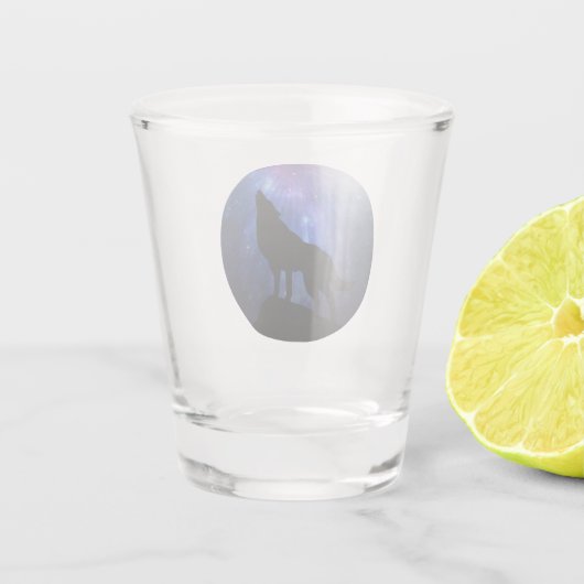Celestial Wolf Schnapsglas (Rückseite)