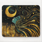 Celestial Woman Art Nouveau #2 Mousepad (Vorne)