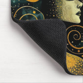 Celestial Woman Art Nouveau #3 Mousepad (Ecke)