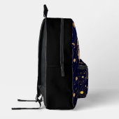 Celestial Woman Goddess Moon Stars Sky Bedruckter Rucksack (Links)