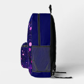 Celestial Woman Goddess Moon Stars Sky Bedruckter Rucksack (Rechts)