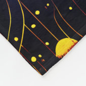 Celestial Woman Goddess Moon Stars Sky Fleecedecke (Ecke)