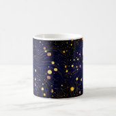 Celestial Woman Goddess Moon Stars Sky Kaffeetasse (Mittel)