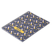 Celestial Wonders Personalisiert Spiral Notebook Notizblock (Linke Seite)