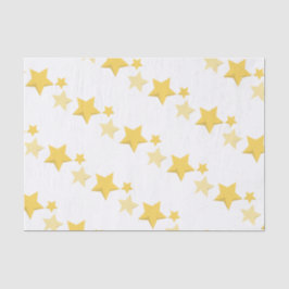 Celestial Yellow Niedlich Stars Babydusche Seidenpapier