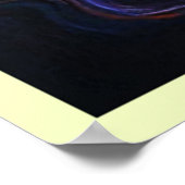 Celestial Yin Yang Art Poster (Ecke)