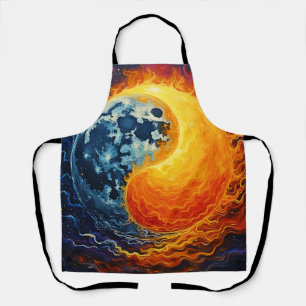 Celestial Yin Yang Art Schürze