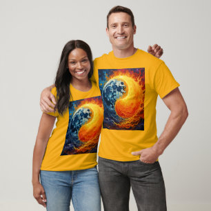 Celestial Yin Yang Art T-Shirt