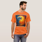 Celestial Yin Yang Art T-Shirt (Vorne ganz)