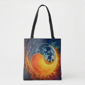 Celestial Yin Yang Art Tasche (Vorderseite)