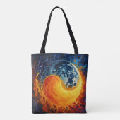 Celestial Yin Yang Art Tasche (Rückseite)
