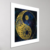 Celestial Yin Yang Gold Foil Foliendrucke (Ablage )
