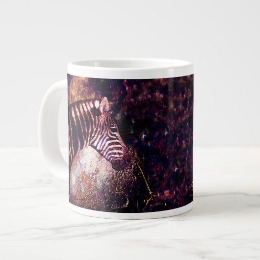 Celestial Zebra of the Equidae Eclipse Jumbo-Tasse (Vorderseite Links)
