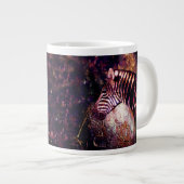 Celestial Zebra of the Equidae Eclipse Jumbo-Tasse (Vorderseite Rechts)