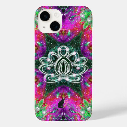 Celestial Zen Lotus Case-Mate iPhone Case (Rückseite)