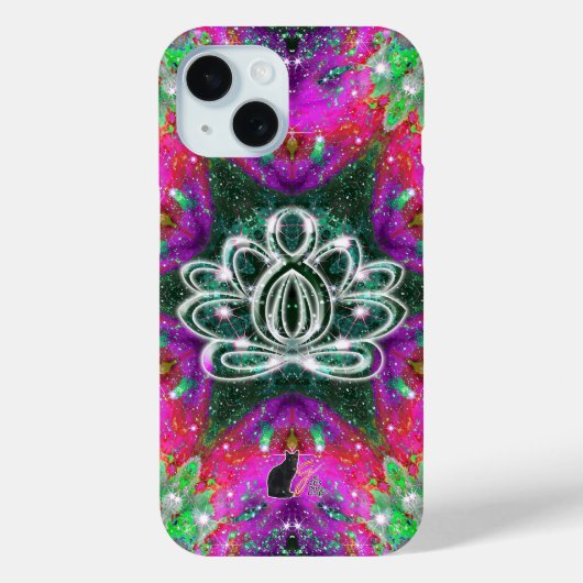 Celestial Zen Lotus Case-Mate iPhone Case (Rückseite)