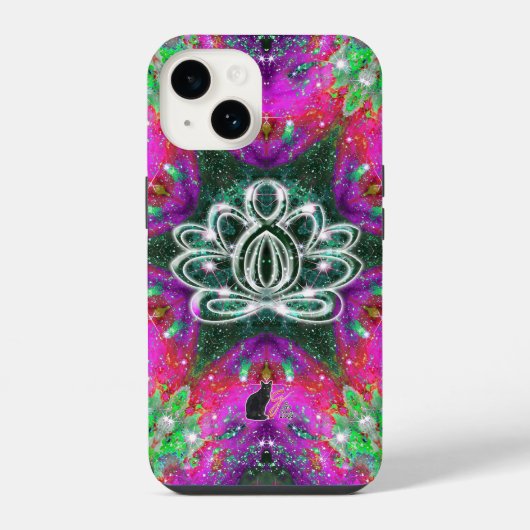 Celestial Zen Lotus Case-Mate iPhone Case Hülle (Rückseite)