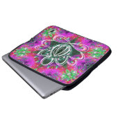 Celestial Zen Lotus Laptopschutzhülle (Vorne Knopf)