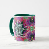 Celestial Zen Lotus Tasse (Vorderseite Links)