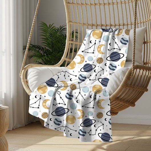 Celestial Zodiac Constellations Pattern Sherpadecke