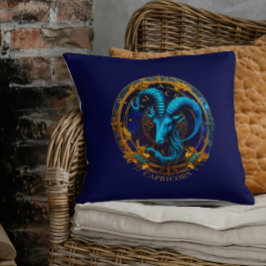 Celestial Zodiac Sea Goat Symbol Fantasy Capricorn Kissen