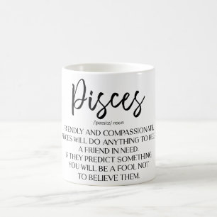 Celestial Zodiac Sign Tasse/Pisces Kaffeetasse
