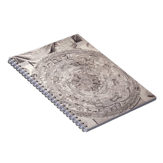 Celestial Zodiac Star Map Notebook Notizblock (Rechte Seite)