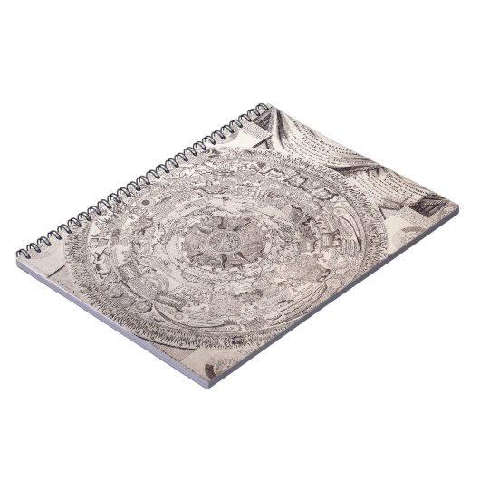 Celestial Zodiac Star Map Notebook Notizblock (Linke Seite)