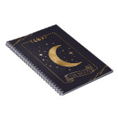 Celestiale Dreams - Moon Tarot Card Notizblock (Rechte Seite)