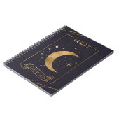 Celestiale Dreams - Moon Tarot Card Notizblock (Linke Seite)