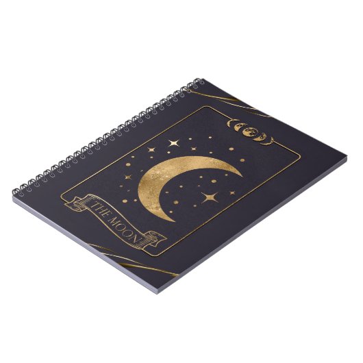 Celestiale Dreams - Moon Tarot Card Notizblock (Linke Seite)