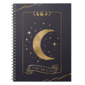 Celestiale Dreams - Moon Tarot Card Notizblock (Vorderseite)