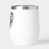 Celestiale Fantasy Galaxy Ram Zodiac Symbol Aries (Rückseite)