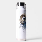 Celestiale Fantasy Galaxy Ram Zodiac Symbol Aries Trinkflasche (Vorne)