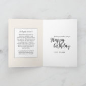 Celestiale Fantasy Zodiac Ram Symbol Aries Birthda Karte (Innenseite)