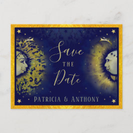 Celestiale Liebe Save the Date Postkarte
