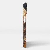 Celestiale Strahlung - Rainbow-Winged-Angel-Portra iPhone Hülle (Rechte Seite)