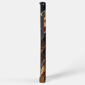 Celestiale Strahlung - Rainbow-Winged-Angel-Portra Samsung Galaxy Hülle (Rechte Seite)