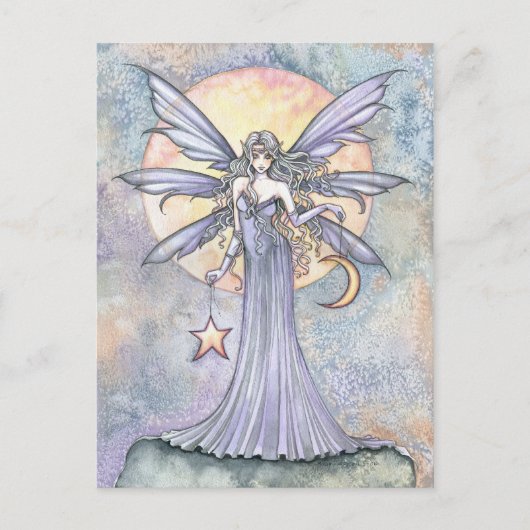 Celestianna Fairy Fantasy Postcard Postkarte (Vorderseite)